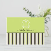 Adorable Designer Baby shower Invitation :02 (Debout devant)