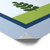 Adorable Dinosaur 3 Poster d'Art Mur (Coin)