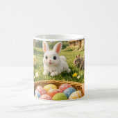 Adorable Easter Mug – Bunny, Chicks & Pastel Eggs (Centre)