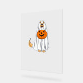 Adorable Éffrayant Golden Retriever Ghost Classic  (Angle)