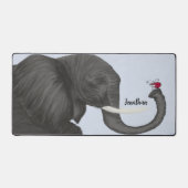 Adorable éléphant et mignonne coccinelle (Recto)