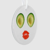 Adorable Face Avocado Rouge Vert 4Amelie (devant)