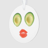 Adorable Face Avocado Rouge Vert 4Amelie (devant)