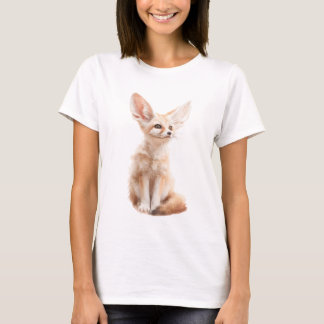 Adorable Fennec Fox Desert Wildlife Women T-shirt