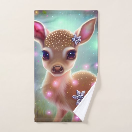 adorable Fête de Noël (Serviette à main)