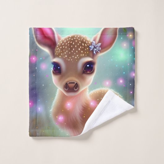 adorable Fête de Noël (Gant de toilette)