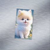 Adorable Fluffy Cartes de visite de chiot (In Situ)