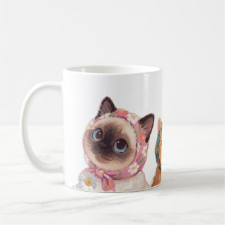 Adorable Fluffy Cat Lover Coffee Mug Koffiemok