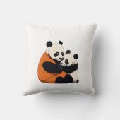 Adorable Giant Panda Hug Coussin (Verso)