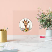 Adorable Giraffe Aux Fleurs (Mariage)