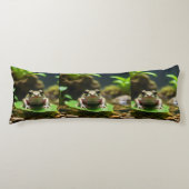 Adorable Green Frog Body Pillow Lichaamskussen (Voorkant)