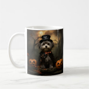 Adorable Halloween Shorkie tasse de café