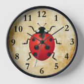 Adorable horloge murale de Ladybug! (Recto)