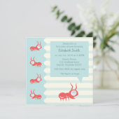 Adorable Invitation Ant (Debout devant)