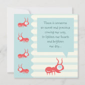 Adorable Invitation Ant (Dos)