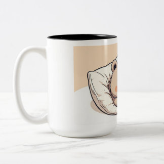 "Adorable kawaii bear Tweekleurige Koffiemok