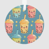 Adorable Kawaii Boba Conception de boisson (dos)