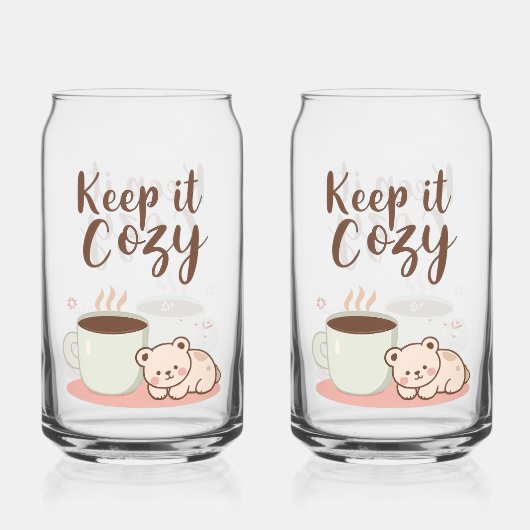 Adorable "Keep it Cozy" Winter Graphic (Recto)