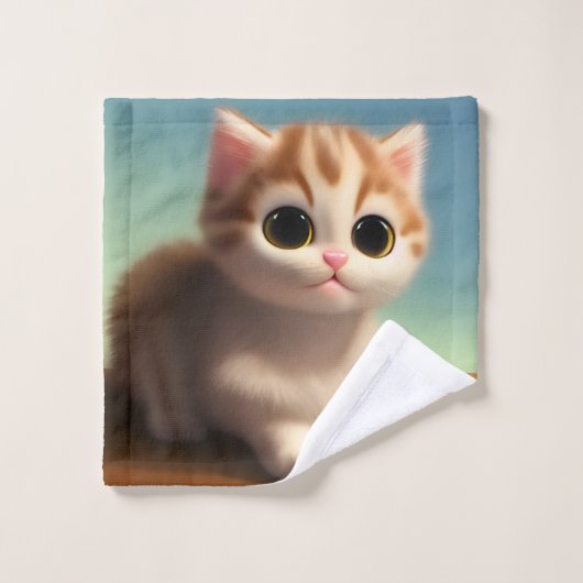 Adorable Kitten (Gant de toilette)