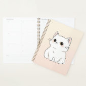 Adorable Kitten Planificateur hebdomadaire et mens (Devant avec enveloppe)