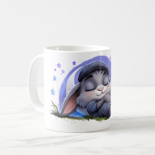 Adorable Lapin Sleepy Mug (Devant gauche)