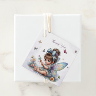 Adorable little fairy bedankjes labels
