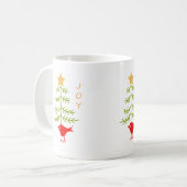 Adorable magnifique café de Noël Mug (Devant gauche)