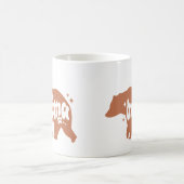 Adorable Mama Bear Mug - Brown Bear Illustration (Centre)