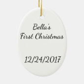 Adorable Marionnette dalmate Premier Ornement de v (Dos)