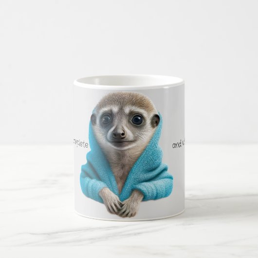 Adorable Meerkat café Mug (Centre)