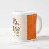 Adorable Mère & Bébé Cadeau mug (Devant droit)