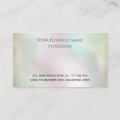 Adorable mignonne logo de fidélité ongles chat (Dos)