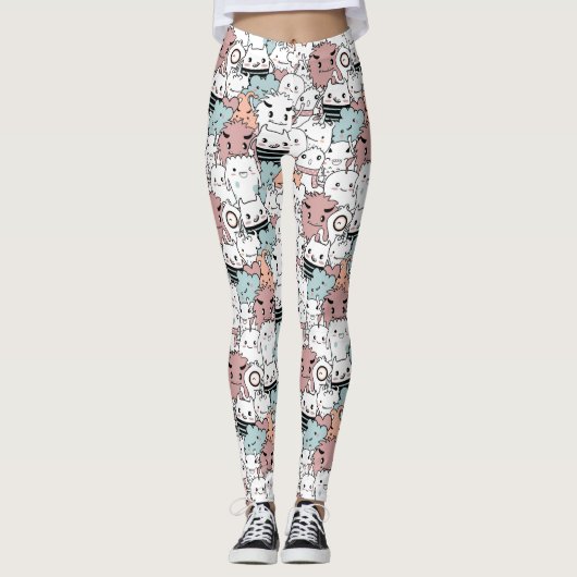 Adorable Monsters Leggings (Devant)