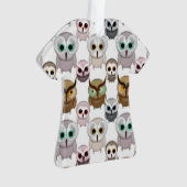 Adorable Motif de Chouettes illustrées (devant)