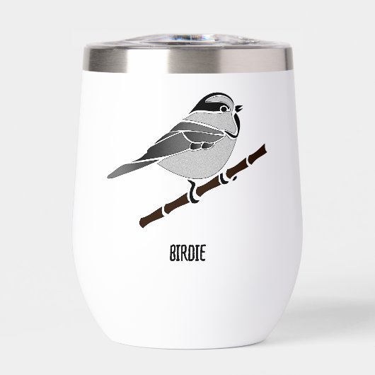 Adorable Mountain Chickadee Bird Illustrated (Avant)