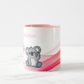 adorable mug de koala personnalisé (Centre)
