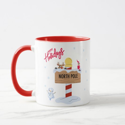 Adorable Mug de Noël (Gauche)
