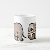 Adorable Mug d'éléphant (Centre)