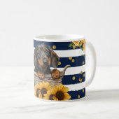 Adorable Mug Inspiré Dachshund (Devant droit)