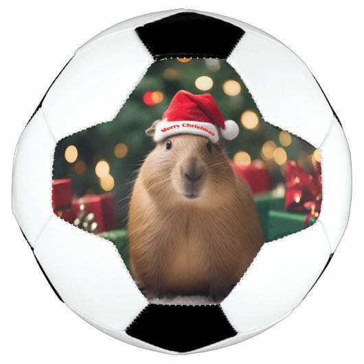 Adorable Noël Capybara, (Devant)