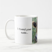 Adorable Nosey Cow Coffee Mug (Gauche)