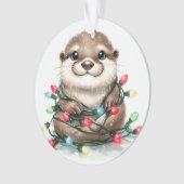 adorable Otter de Noël (devant)