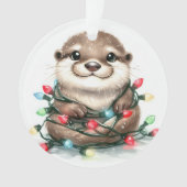 adorable Otter de Noël (devant)