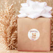 Adorable Ours En Teddy - Sticker Merci