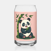 Adorable Panda Accrocher Bamboo Cute Cartoon Art (Verso)