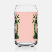 Adorable Panda Accrocher Bamboo Cute Cartoon Art (Gauche)