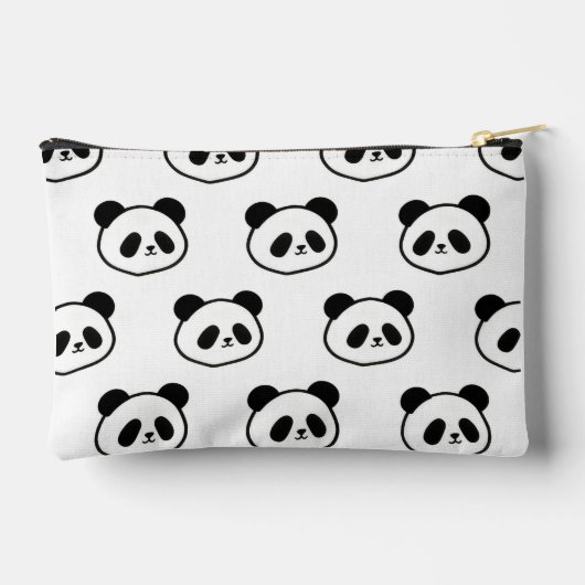 Adorable Panda Face Print Bag Etui (Achterkant)