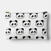 Adorable Panda Face Print Bag Etui (Voorkant)