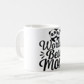 "Adorable Panda Hug Mère Fête Mug - Mignonne Cadea (Devant gauche)