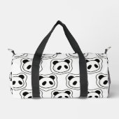 Adorable Panda Pattern Duffle Bag Plunjezak (Voorkant)